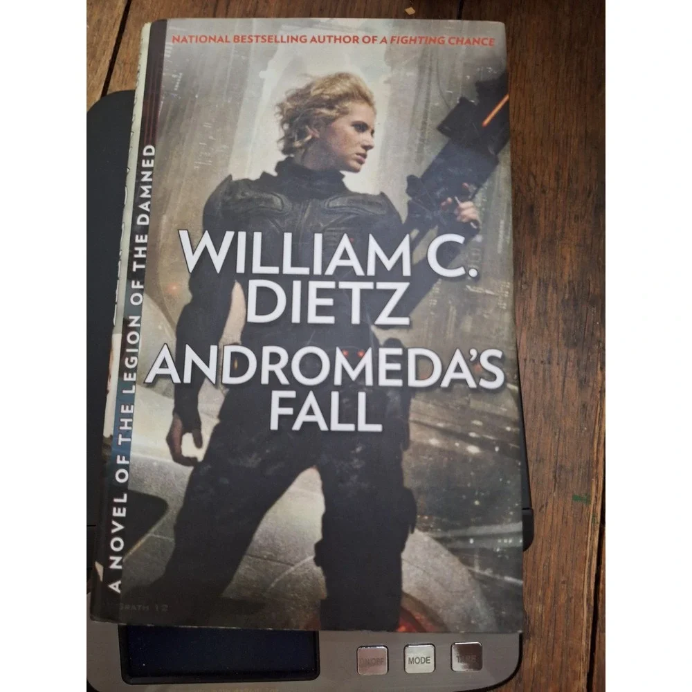 Andromeda's Fall William C Dietz Legion of the Damned First Edition Hardcover